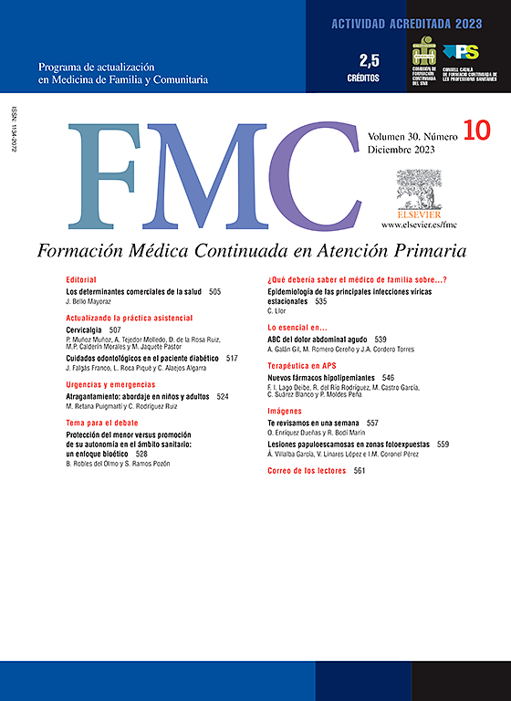 Go to journal home page - FMC - Formación Médica Continuada en Atención Primaria